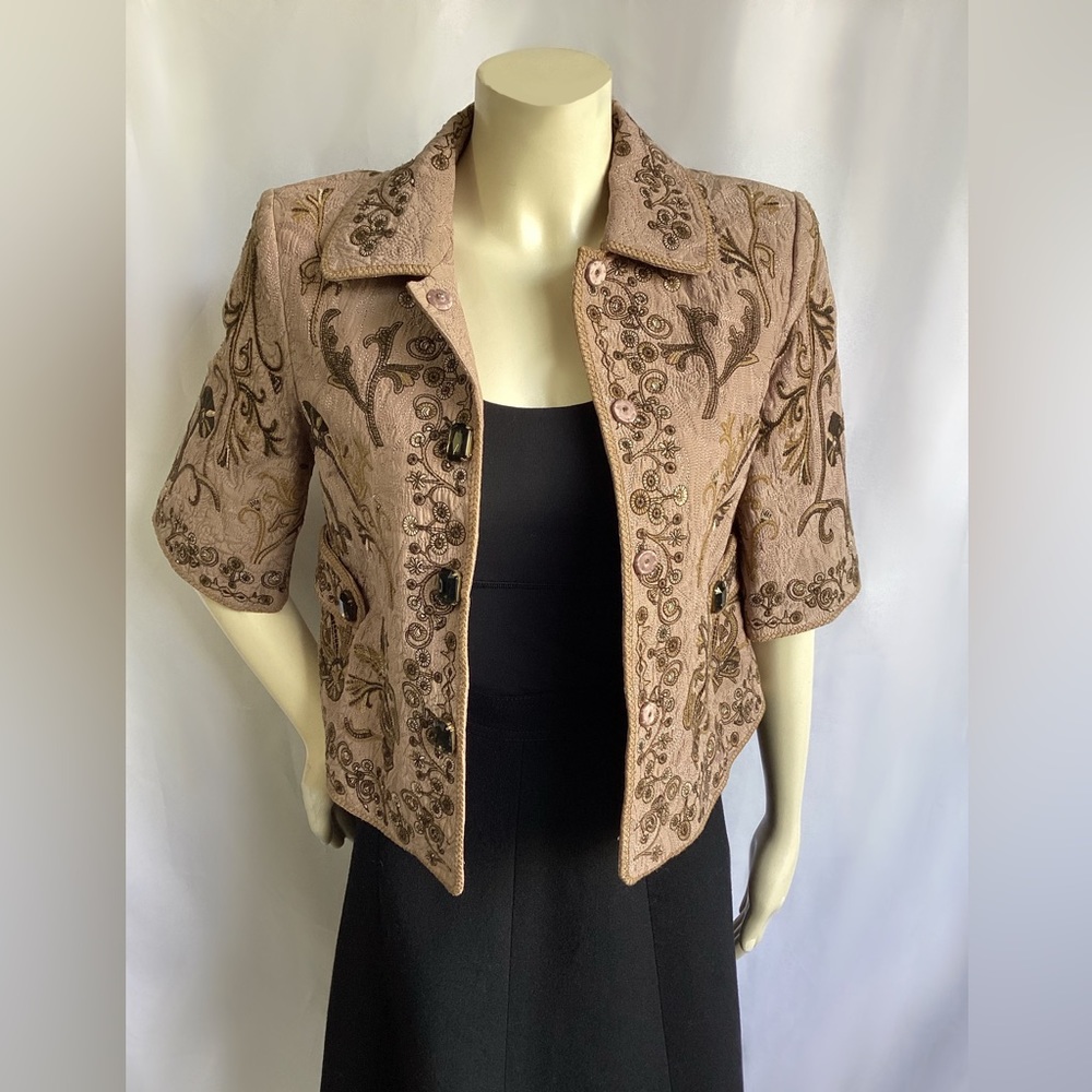 Dusty Rose/Gold Brown Jacket US12